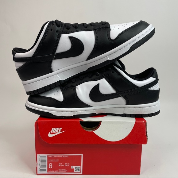 Nike Dunk Low Retro “Panda/Black White” 2023 - Picture 3 of 4